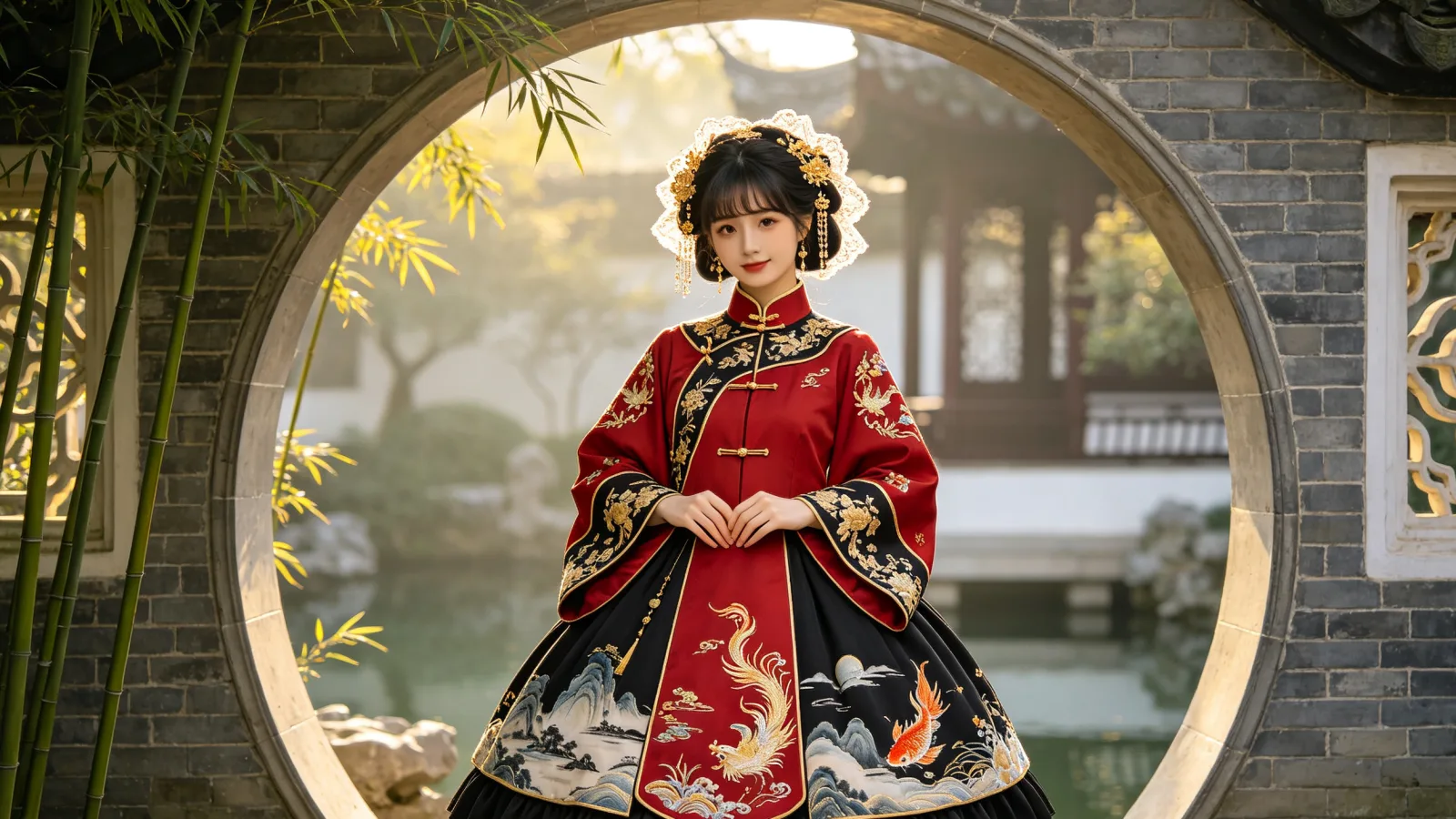 Qi Lolita — 盘扣、立领与传统纹样进入洛丽塔廓形，在尊重文化语境的前提下创造当代表达。